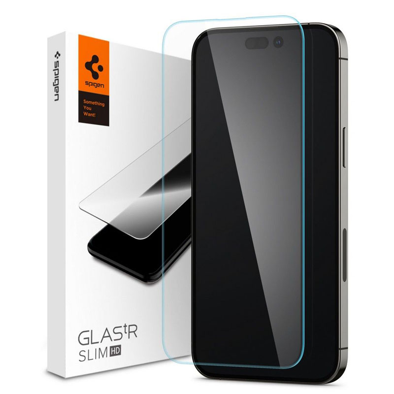Spigen Glas.TR Slim – Szkło hartowane do iPhone 14 Pro