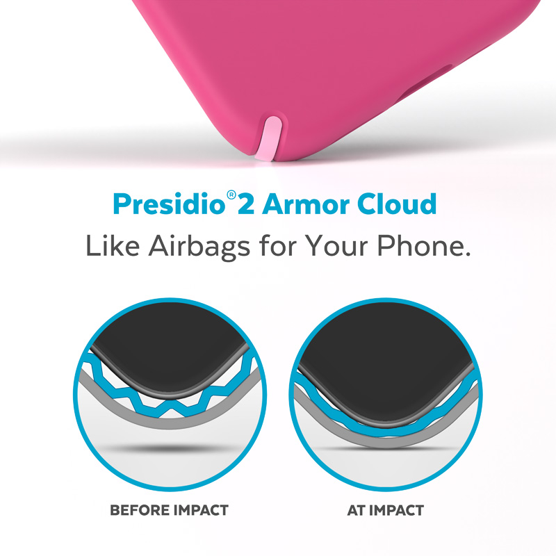 Speck Presidio2 Pro - Antybakteryjne etui iPhone 14 Pro Max (Digitalpink / Blossompink / White)