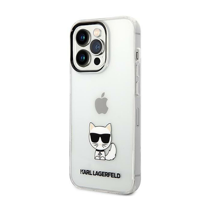 Karl Lagerfeld Choupette Body - Etui iPhone 14 Pro (przezroczysty)