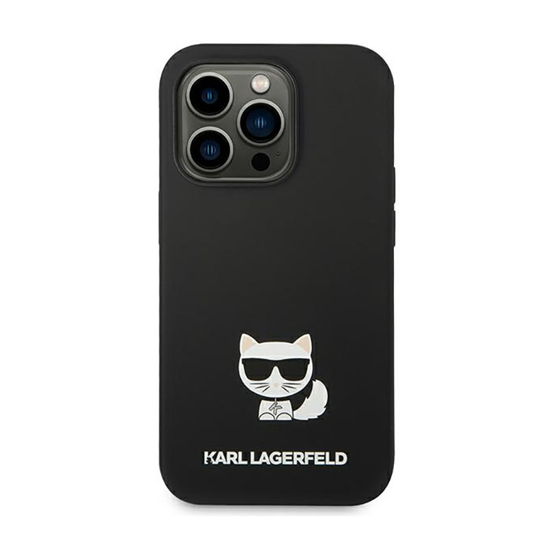 Karl Lagerfeld Choupette Body - Etui iPhone 14 Pro (czarny)