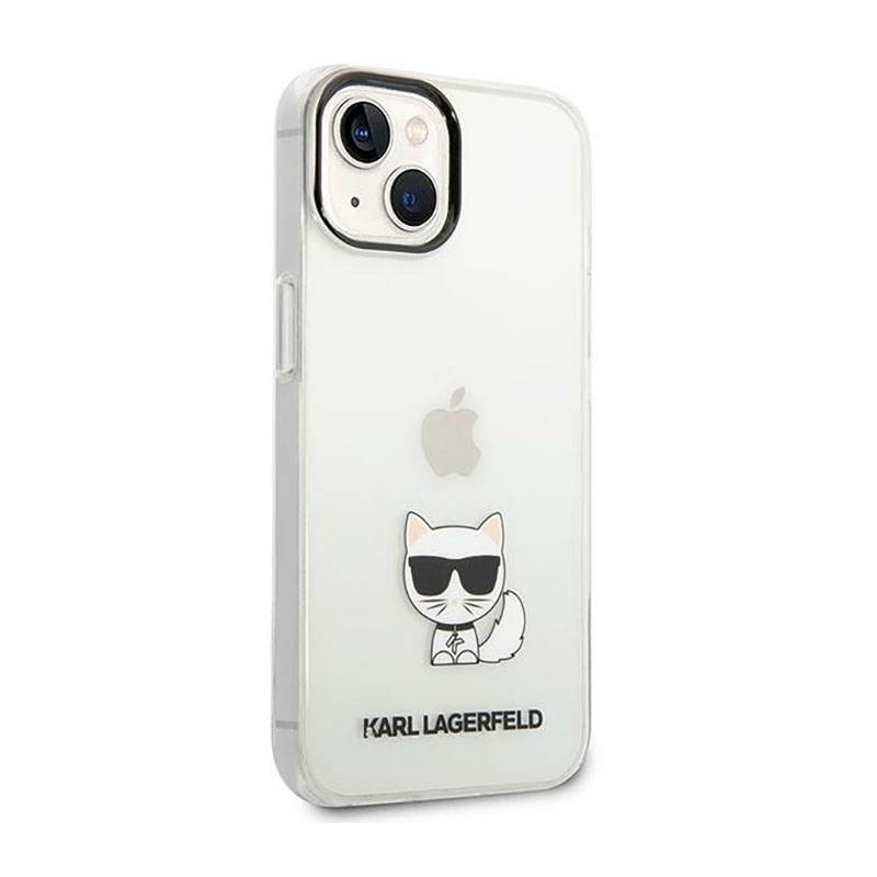 Karl Lagerfeld Choupette Body - Etui iPhone 14 Plus (przezroczysty)