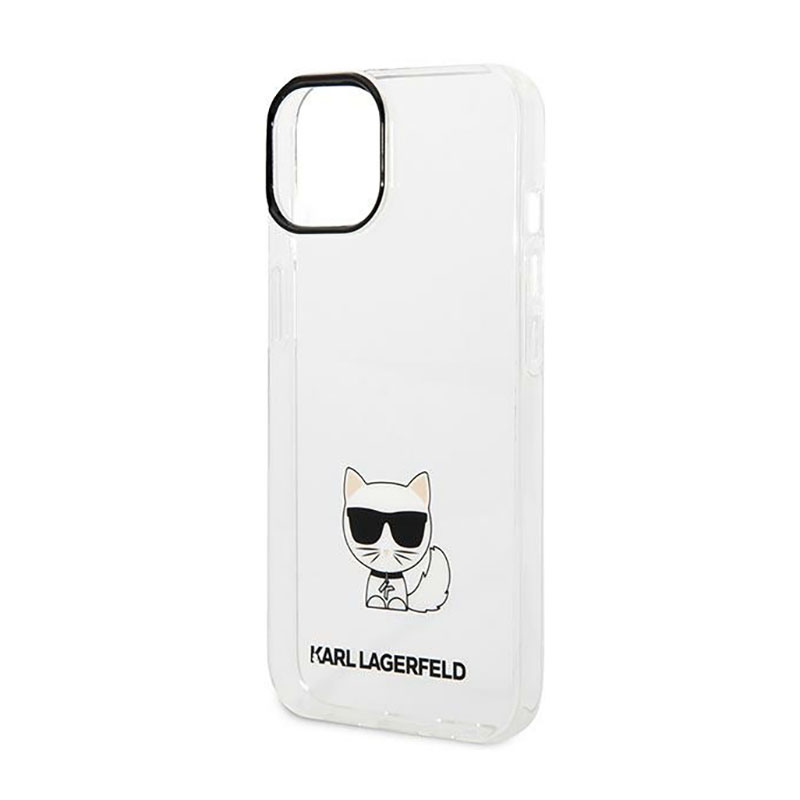 Karl Lagerfeld Choupette Body - Etui iPhone 14 (przezroczysty)