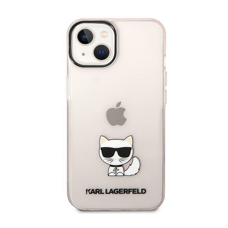 Karl Lagerfeld Choupette Body - Etui iPhone 14 (różowy)