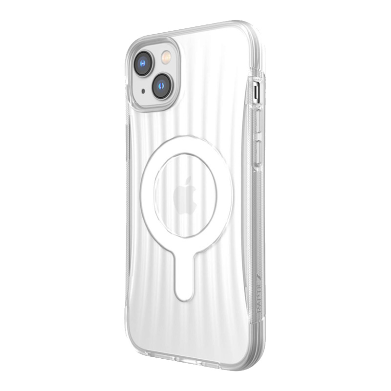 X-Doria Raptic Clutch MagSafe - Biodegradowalne etui iPhone 14 Plus (Drop-Tested 3m) (Clear)