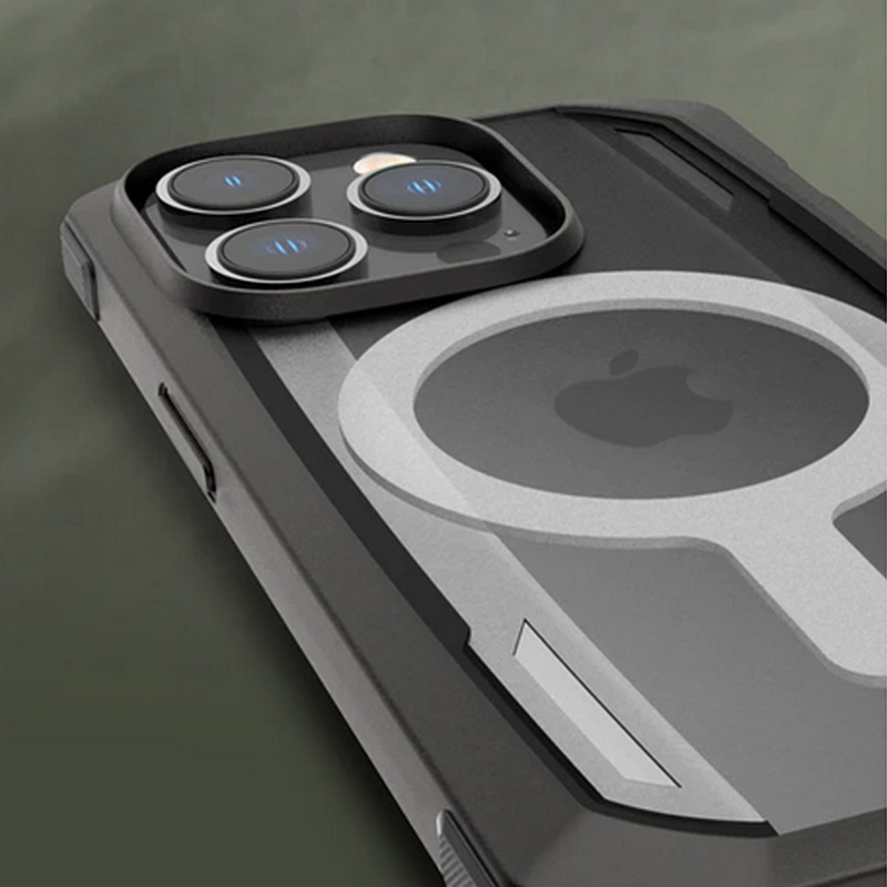 X-Doria Raptic Secure MagSafe - Biodegradowalne etui iPhone 14 Plus (Drop-Tested 4m) (Black)