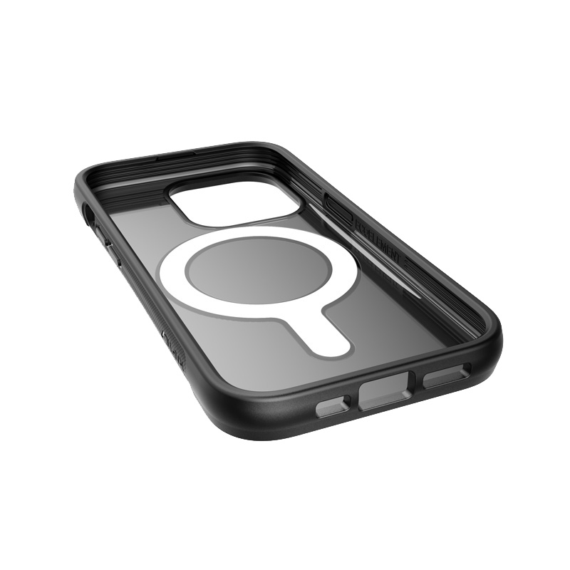 X-Doria Raptic Clutch MagSafe - Biodegradowalne etui iPhone 14 Pro (Drop-Tested 3m) (Black)