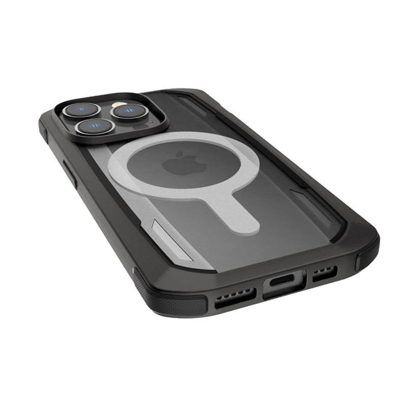 X-Doria Raptic Secure MagSafe - Biodegradowalne etui iPhone 14 Pro (Drop-Tested 4m) (Black)