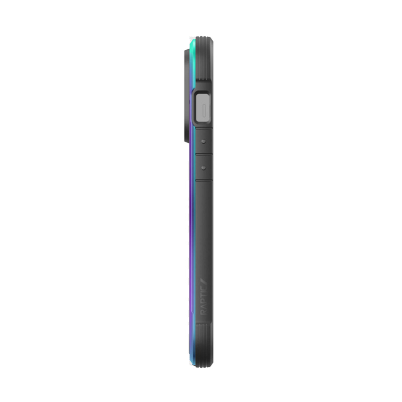 X-Doria Raptic Shield - Etui aluminiowe iPhone 14 Pro (Drop-Tested 3m) (Iridescent)
