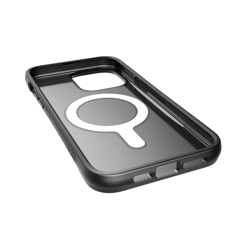 X-Doria Raptic Clutch MagSafe - Biodegradowalne etui iPhone 14 Pro Max (Drop-Tested 3m) (Black)