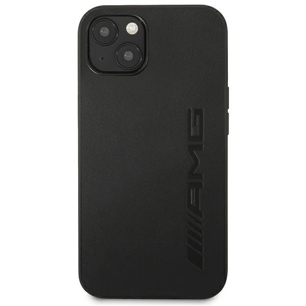 AMG Leather Hot Stamped - Etui iPhone 14 Plus (czarny)