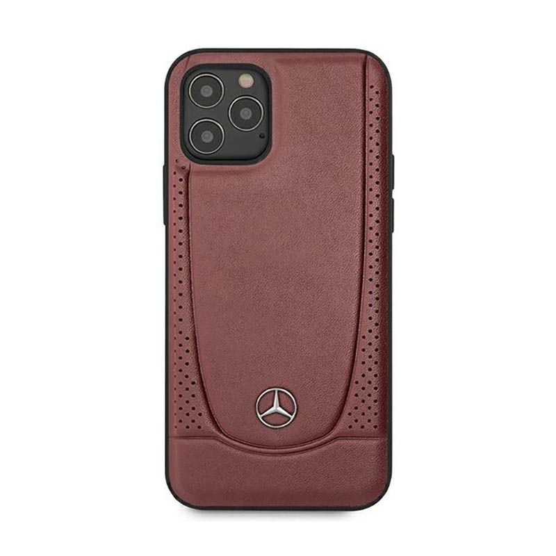 Mercedes Leather Urban Line - Etui iPhone 12 / iPhone 12 Pro (czerwony)