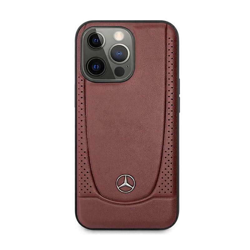 Mercedes Leather Urban Line - Etui iPhone 14 Pro Max (czerwony)