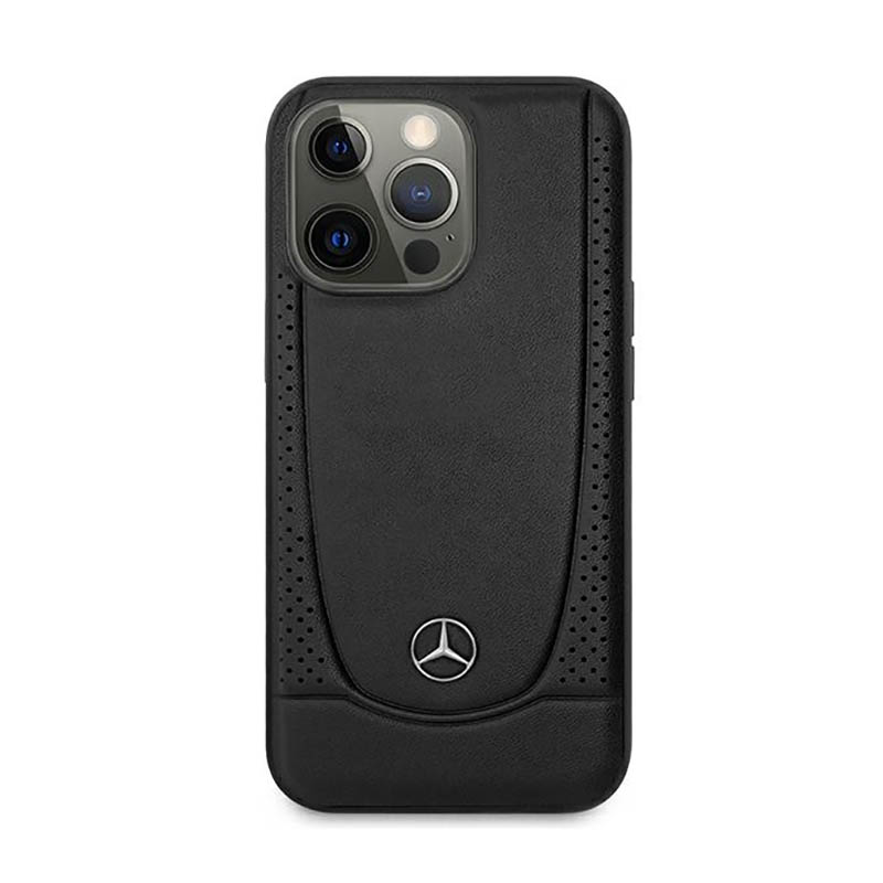 Mercedes Leather Urban Line - Etui iPhone 14 Pro (czarny)