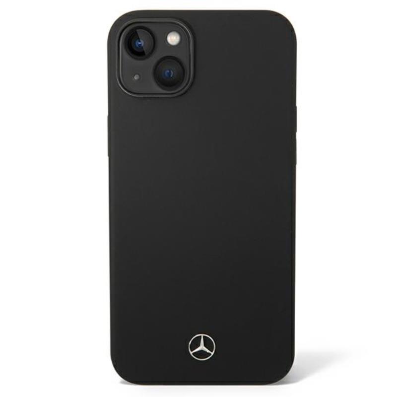 Mercedes Silicone Line - Etui iPhone 14 Plus (czarny)