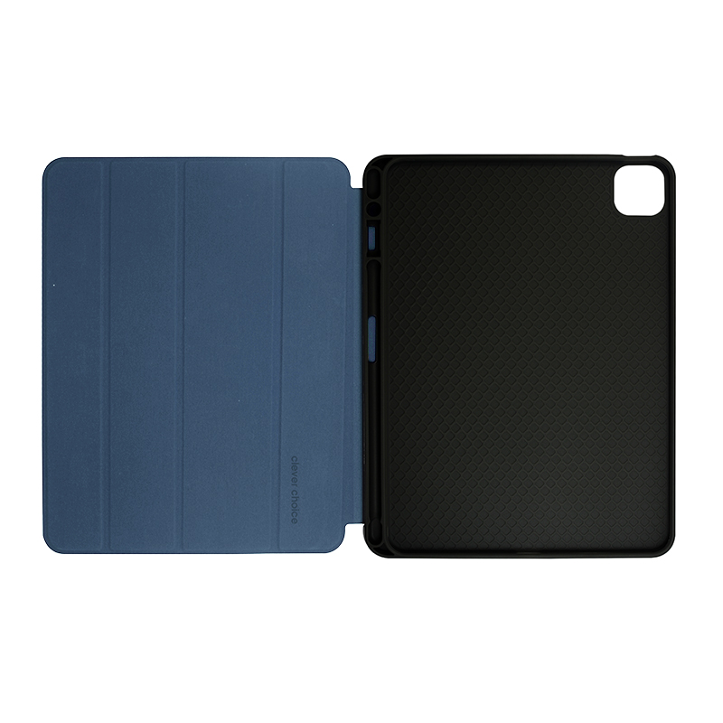 Crong FlexFolio – Etui iPad Pro 11" (2022-2021) / iPad Air 10.9” (5-4 gen.) z funkcją Apple Pencil (niebieski)