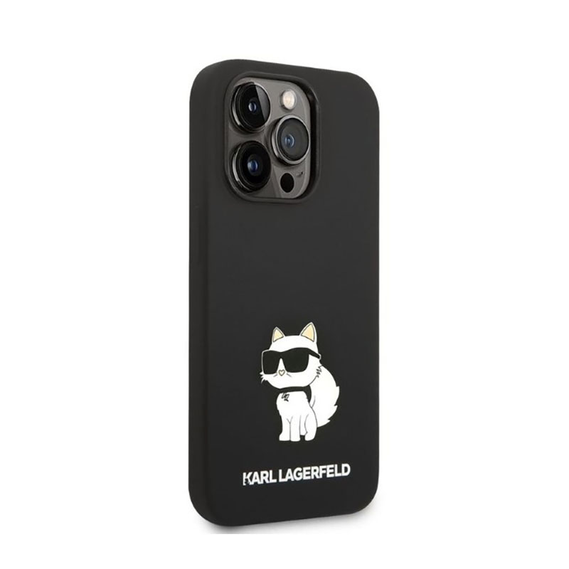 Karl Lagerfeld Silicone NFT Choupette - Etui iPhone 14 Pro (czarny)