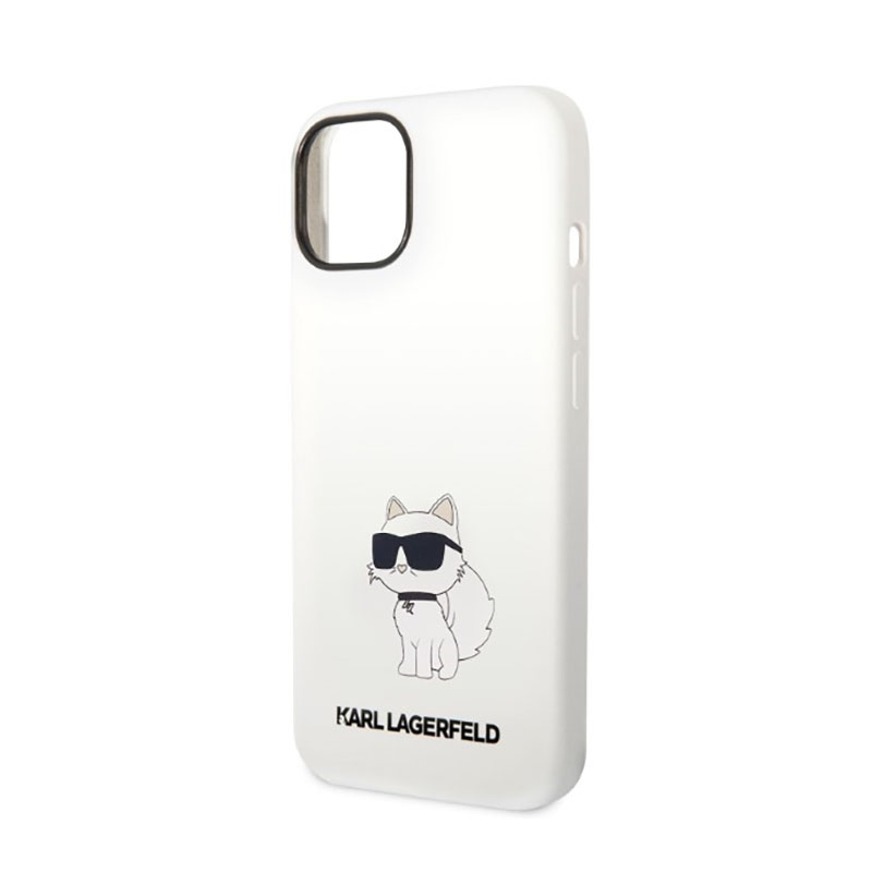 Karl Lagerfeld Silicone NFT Choupette - Etui iPhone 14 (biały)