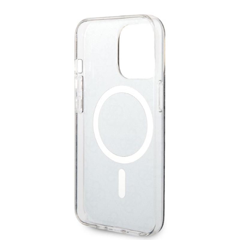 Guess Bundle Pack MagSafe 4G - Zestaw etui + ładowarka MagSafe iPhone 13 Pro Max (czarny/złoty)