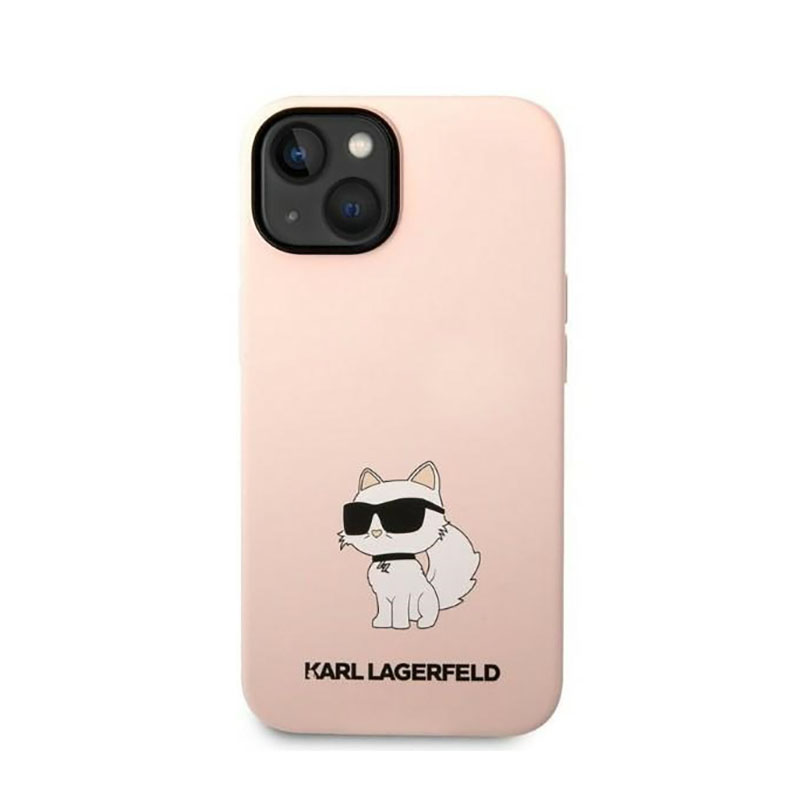 Karl Lagerfeld Silicone NFT Choupette - Etui iPhone 14 (różowy)