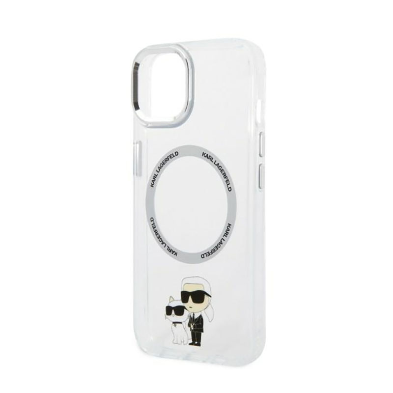 Karl Lagerfeld IML NFT Karl & Choupette MagSafe - Etui iPhone 14 (przezroczysty)