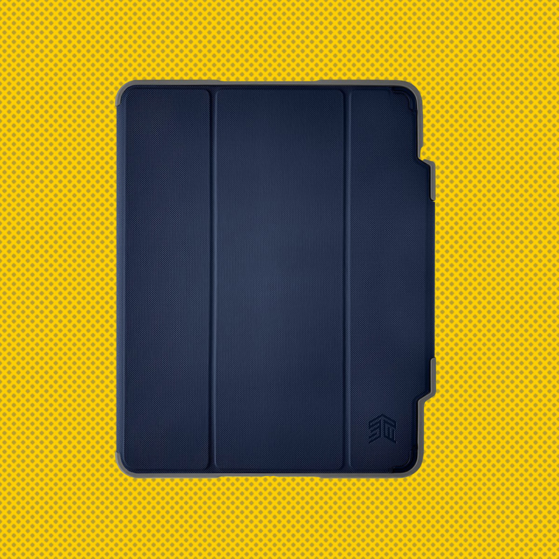 STM Dux Plus - Etui pancerne iPad 10.9" (2022) MIL-STD-810G z funkcją ładowania Apple Pencil (Midnight Blue)