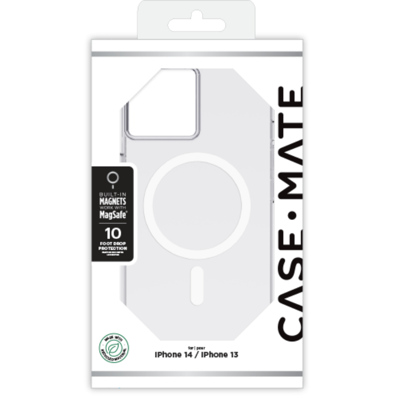 Case-Mate Tough Clear MagSafe - Etui iPhone 14 / iPhone 13 (Przezroczysty)