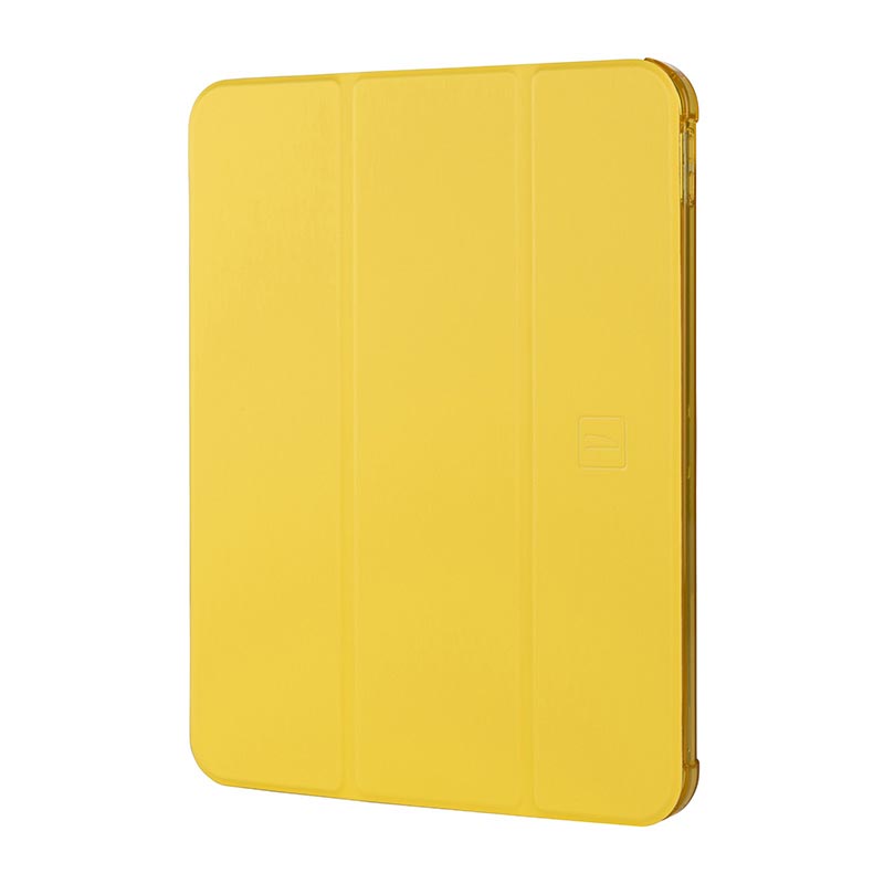 Tucano Satin Case – Etui do iPad 10.9" (2022) w/Magnet & Stand up z uchwytem Apple Pencil (żółty)