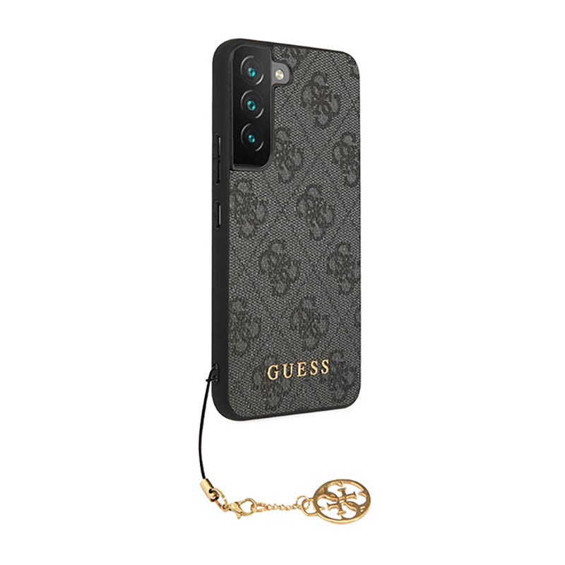 Guess 4G Charms Collection - Etui Samsung Galaxy S23+ (szary)