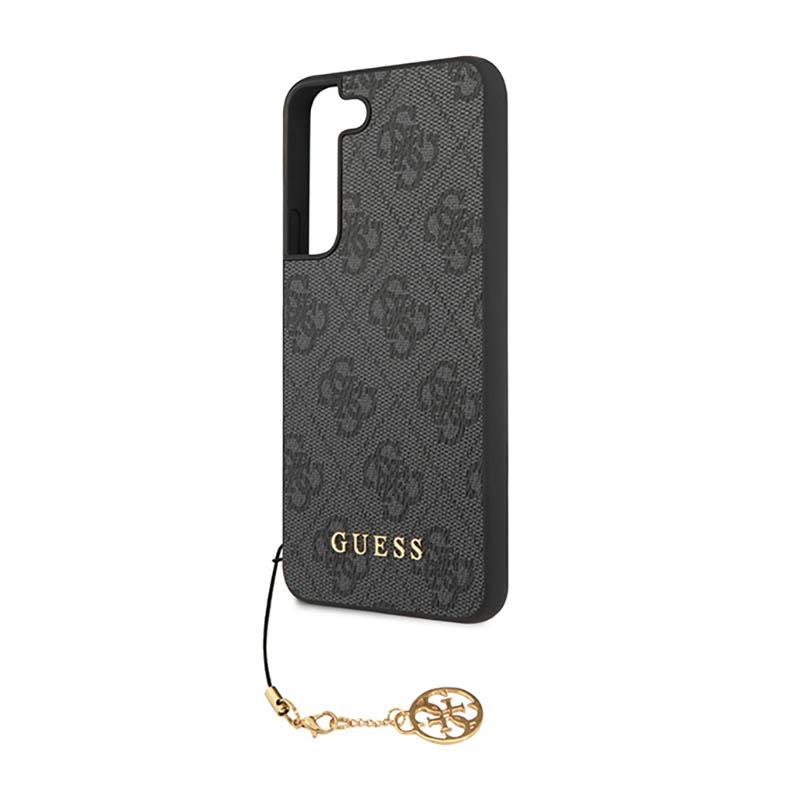 Guess 4G Charms Collection - Etui Samsung Galaxy S23+ (szary)