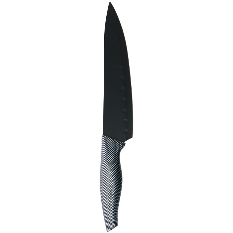 Alpina - Zestaw noży ze stali nierdzewnej INOX 6 szt. (czarny)