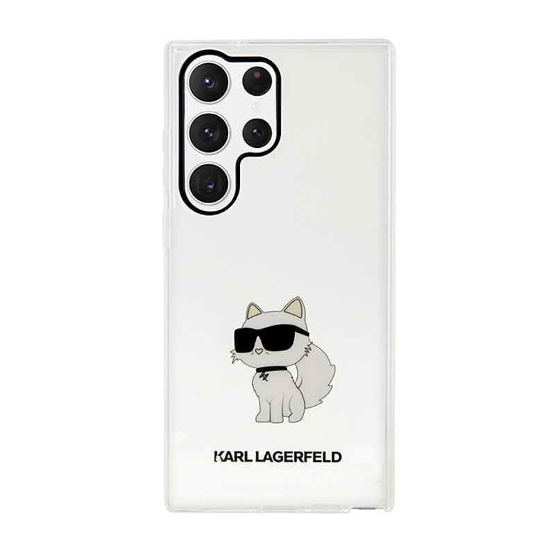Karl Lagerfeld IML NFT Choupette - Etui Samsung Galaxy S23 Ultra (przezroczysty)