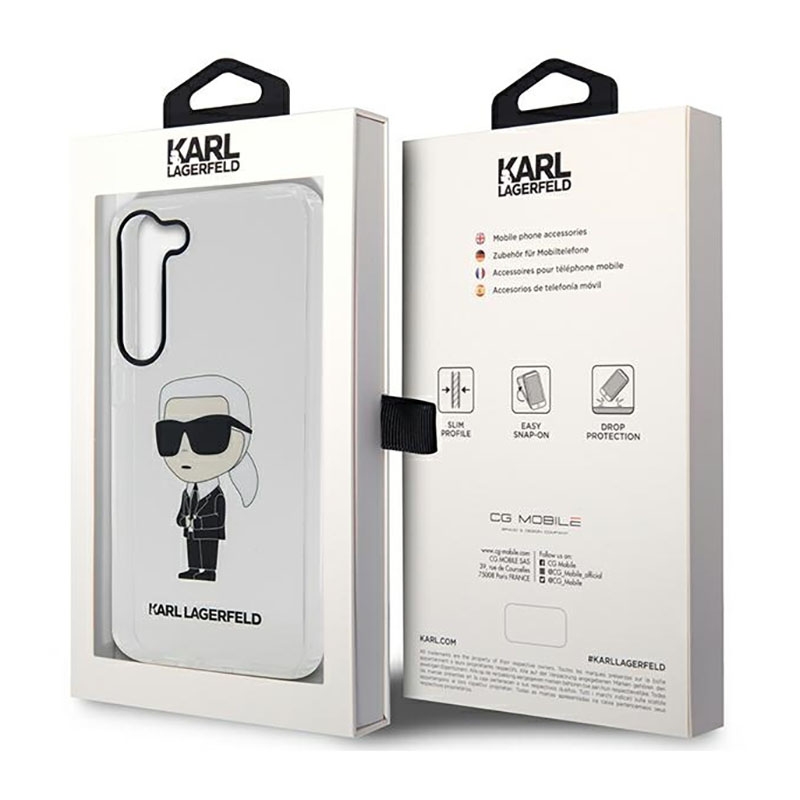 Karl Lagerfeld IML NFT Ikonik - Etui Samsung Galaxy S23+ (przezroczysty)