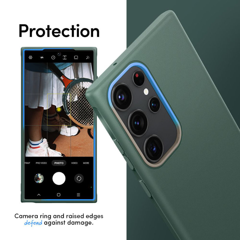 Spigen Cyrill Ultra Color - Etui do Samsung Galaxy S23 Ultra (Kale)