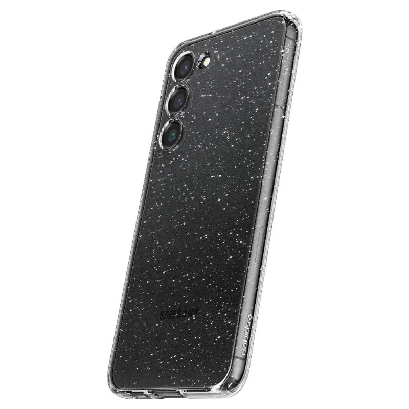 Spigen Liquid Crystal Glitter - Etui do Samsung Galaxy S23 (Przezroczysty)
