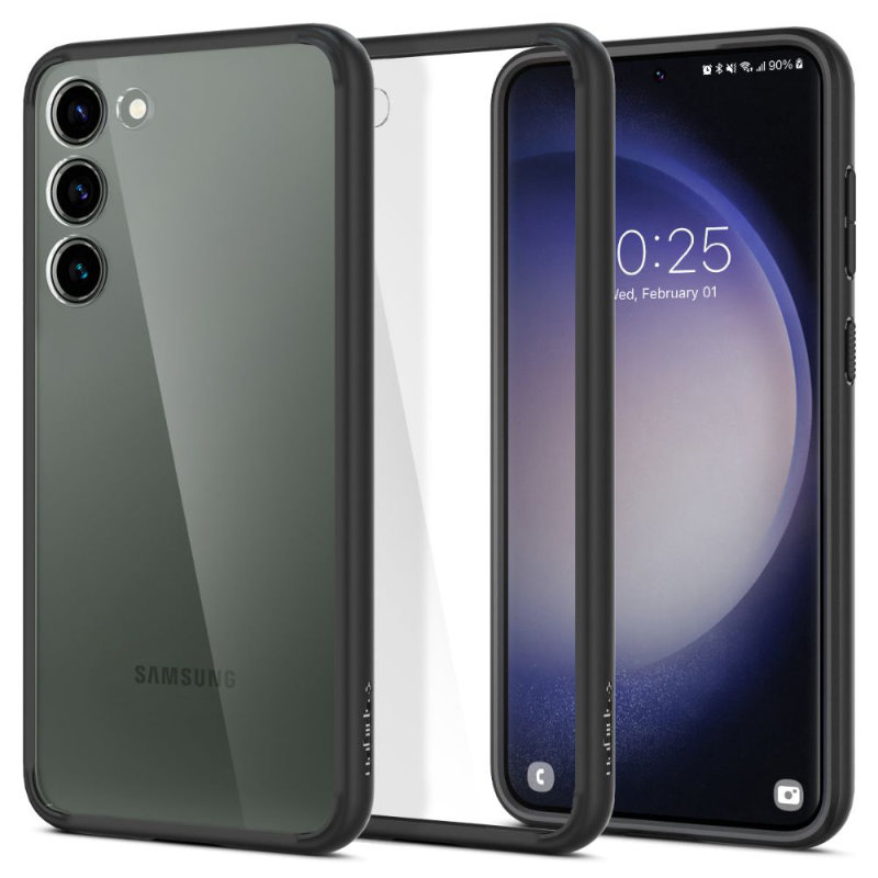 Spigen Ultra Hybrid - Etui do Samsung Galaxy S23+ (Matte Black)