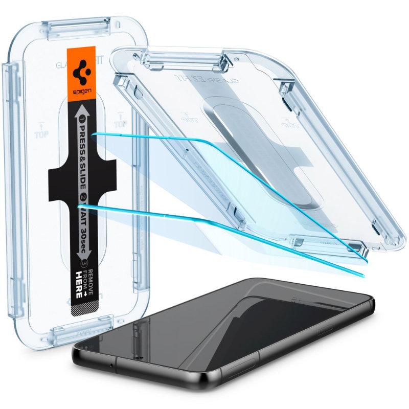 Spigen Glas.TR EZ Fit 2-Pack - Szkło hartowane 2 szt. do Samsung Galaxy S23+