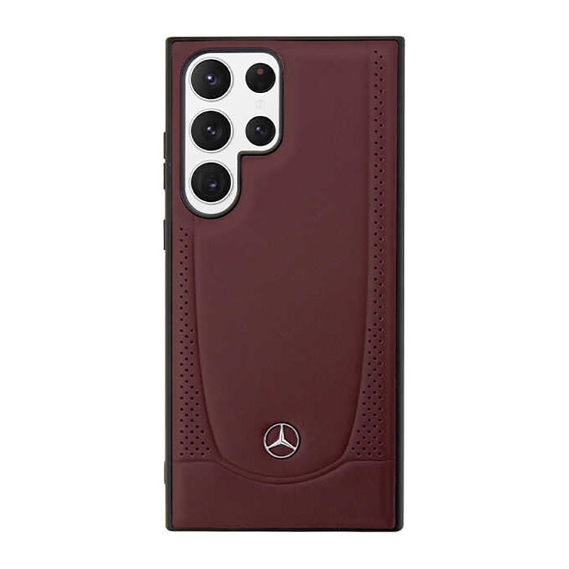 Mercedes Leather Urban Line - Etui Samsung Galaxy S23 Ultra (czerwony)