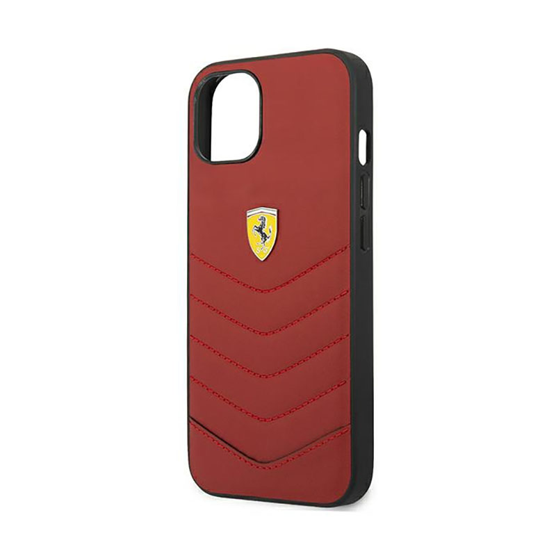 Ferrari Off Track Quilted - Etui iPhone 13 mini (czerwony)