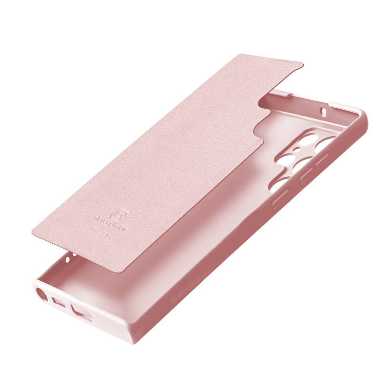 Crong Color Cover - Etui Samsung Galaxy S23 Ultra (różowy)