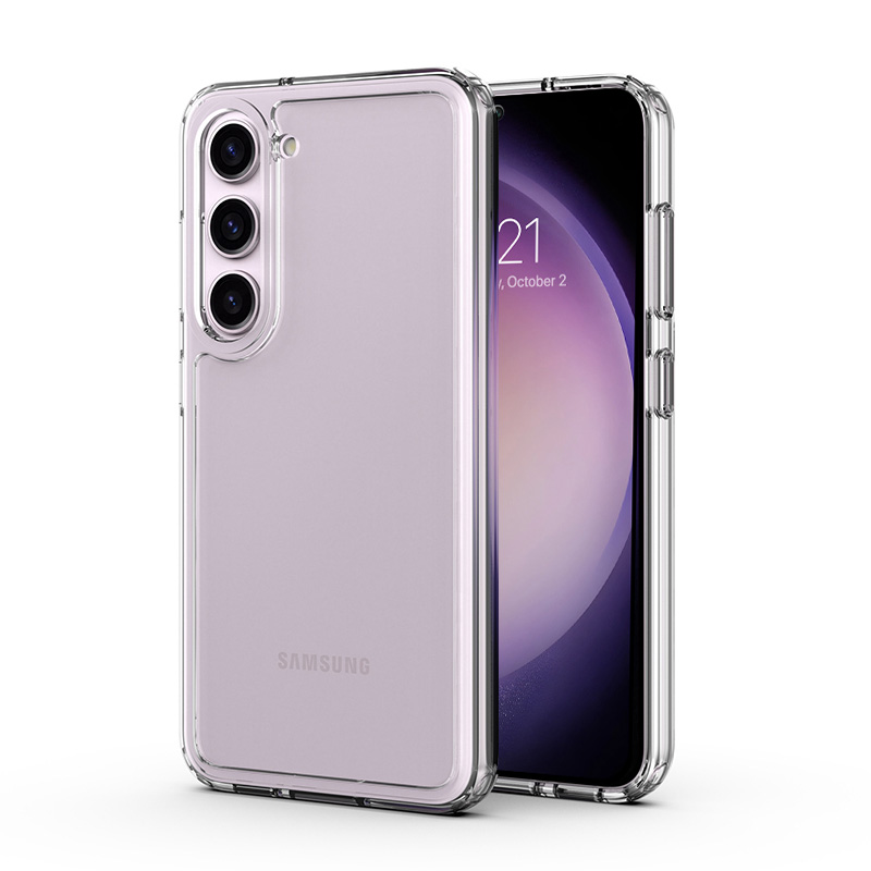Crong Crystal Shield Cover - Etui Samsung Galaxy S23+ (przezroczysty)