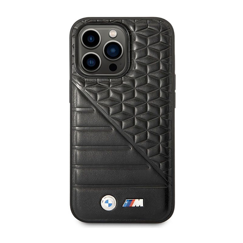 BMW Bi Pattern - Etui iPhone 14 Pro (czarny)