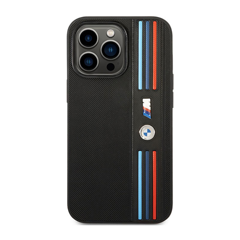 BMW Tricolor M Collection - Etui iPhone 14 Pro Max (czarny)