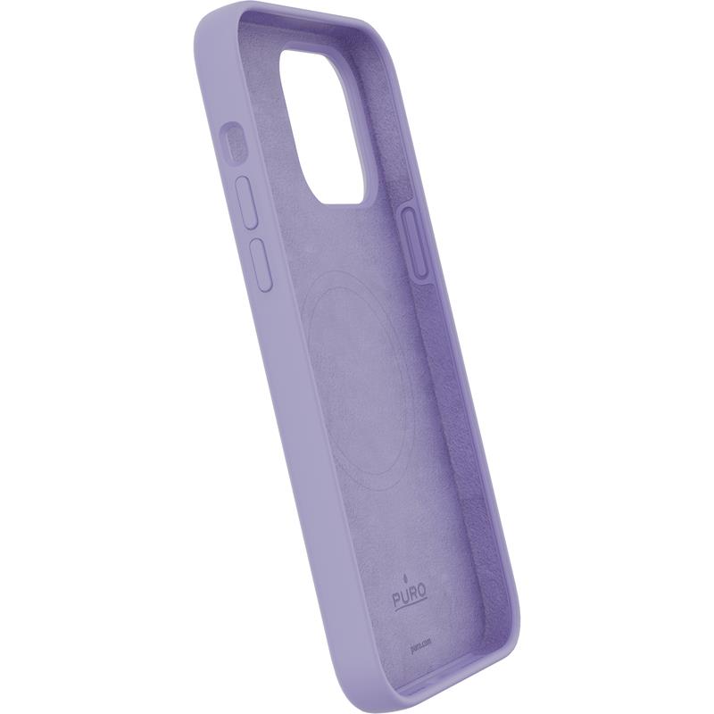 PURO ICON MAG - Etui iPhone 14 / 13 MagSafe (Tech Lavender)