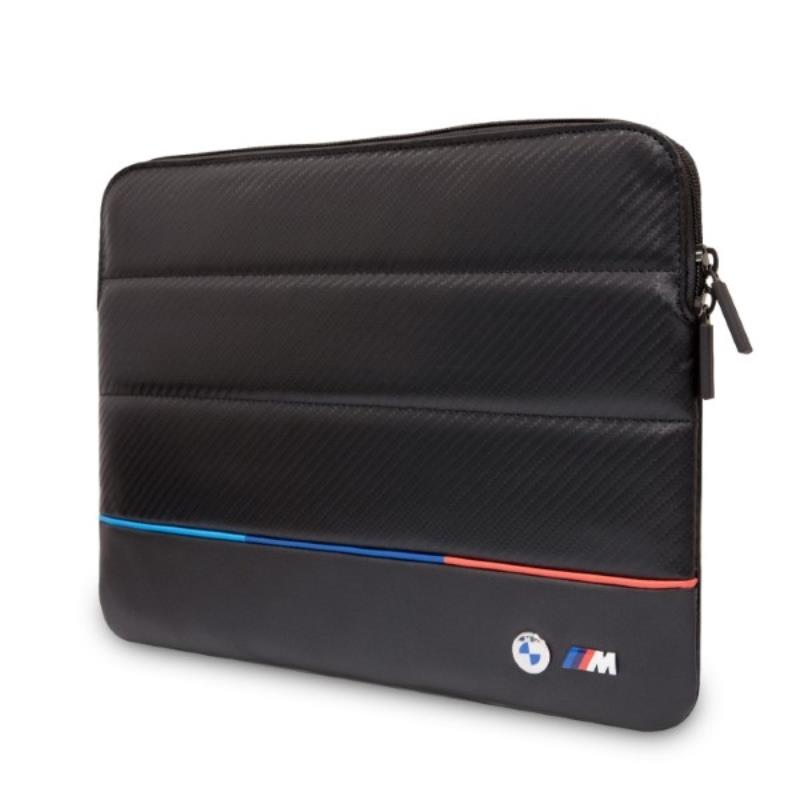 BMW Carbon Tricolor - Pokrowiec na notebook 14" (czarny)