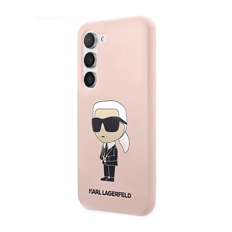 Karl Lagerfeld Silicone NFT Ikonik - Etui Samsung Galaxy S23 (różowy)