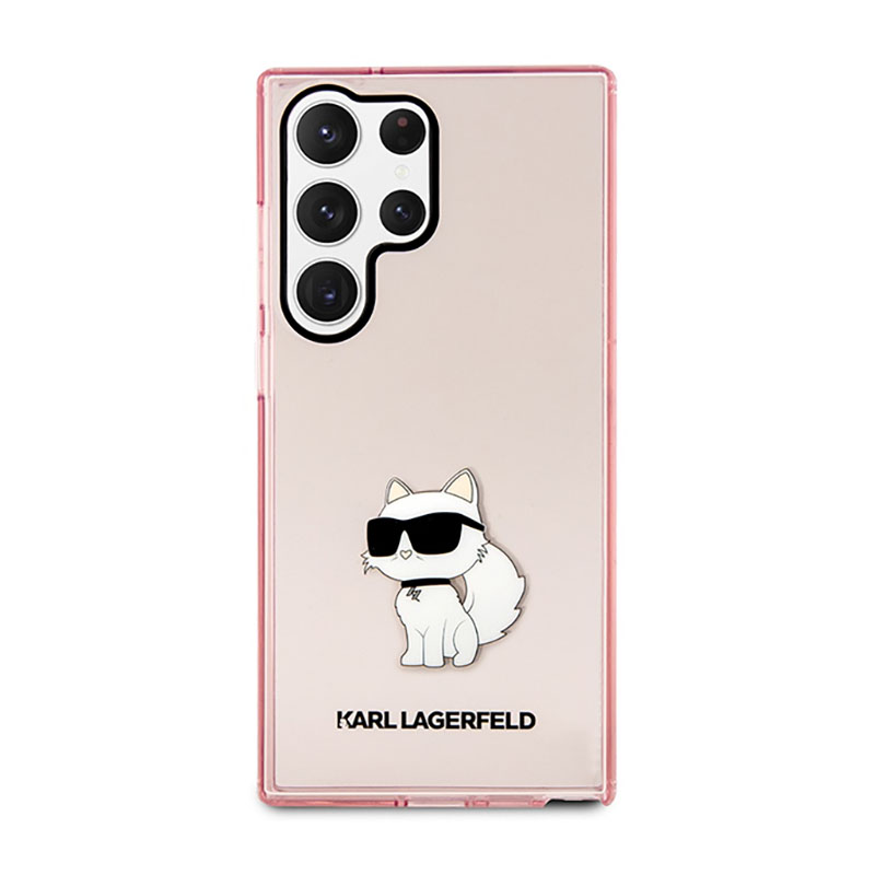 Karl Lagerfeld IML NFT Choupette - Etui Samsung Galaxy S23 Ultra (różowy)