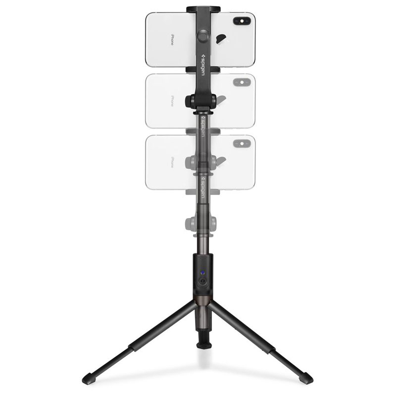 Spigen S540W - Statyw na smartfon / uchwyt selfie stick (Czarny)