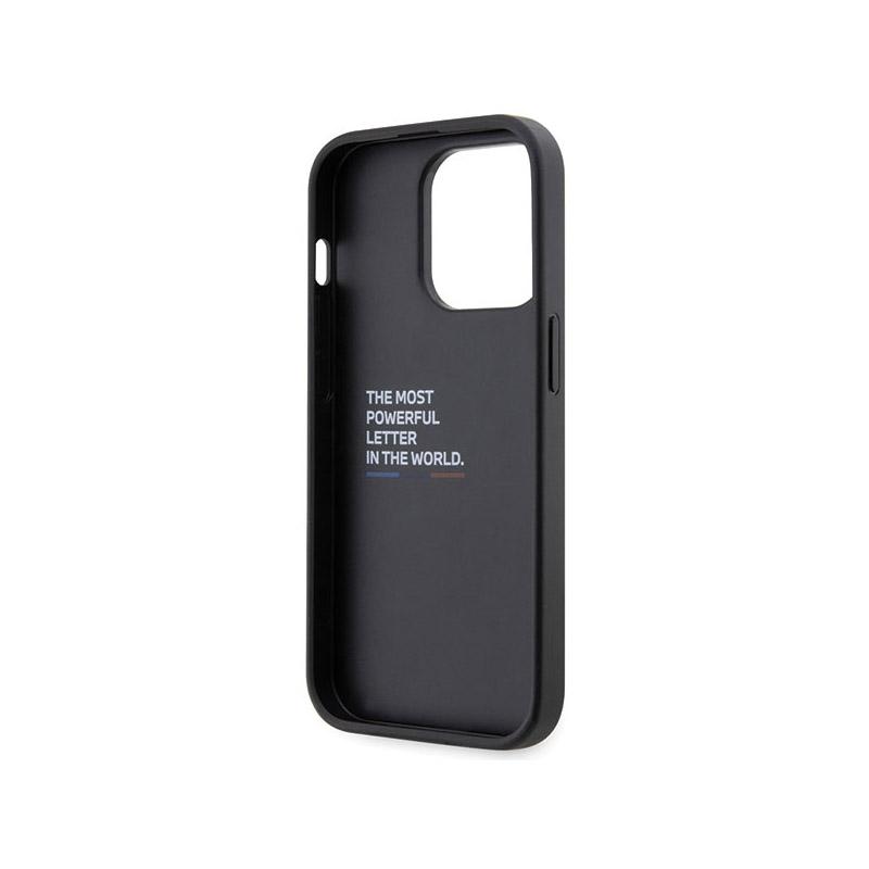 BMW Grip Stand Hot Stamp - Etui iPhone 14 Pro Max (czarny)
