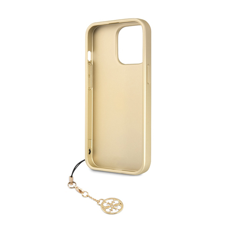 Guess 4G Charms Collection - Etui iPhone 14 Pro Max (szary)