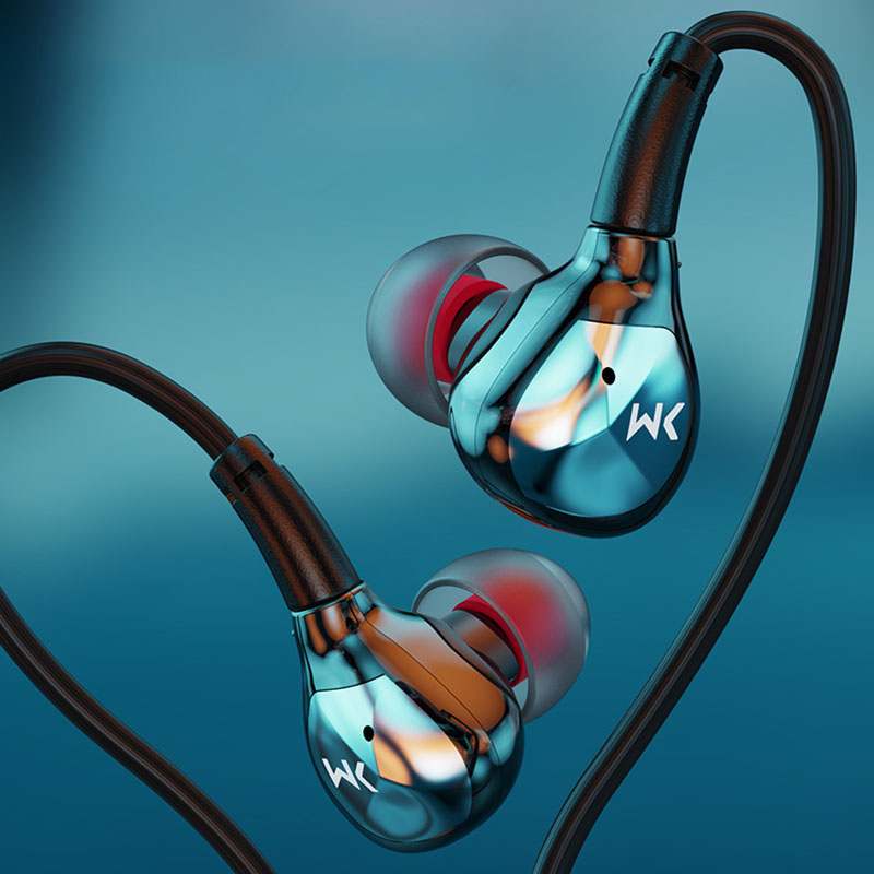 WEKOME YC06 Blackin Series - Słuchawki przewodowe HiFi jack 3,5 mm (Biały)